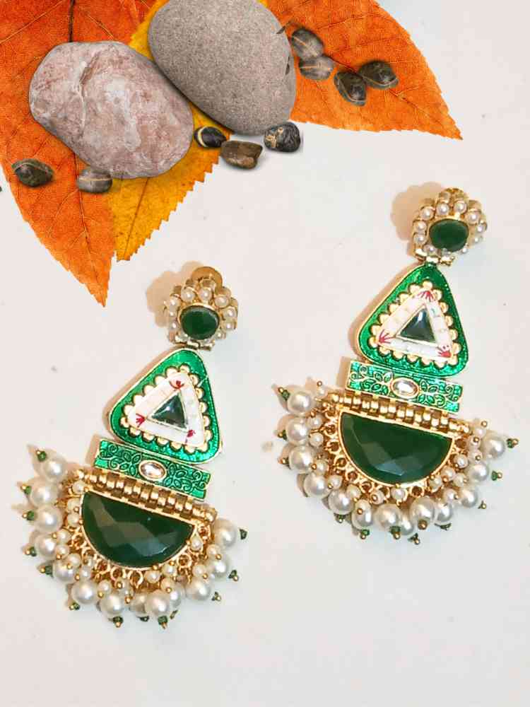TRIVENI GREEN DANGLERS