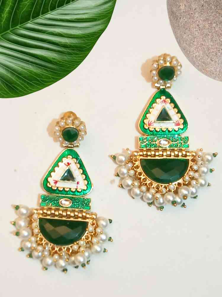 TRIVENI GREEN DANGLERS