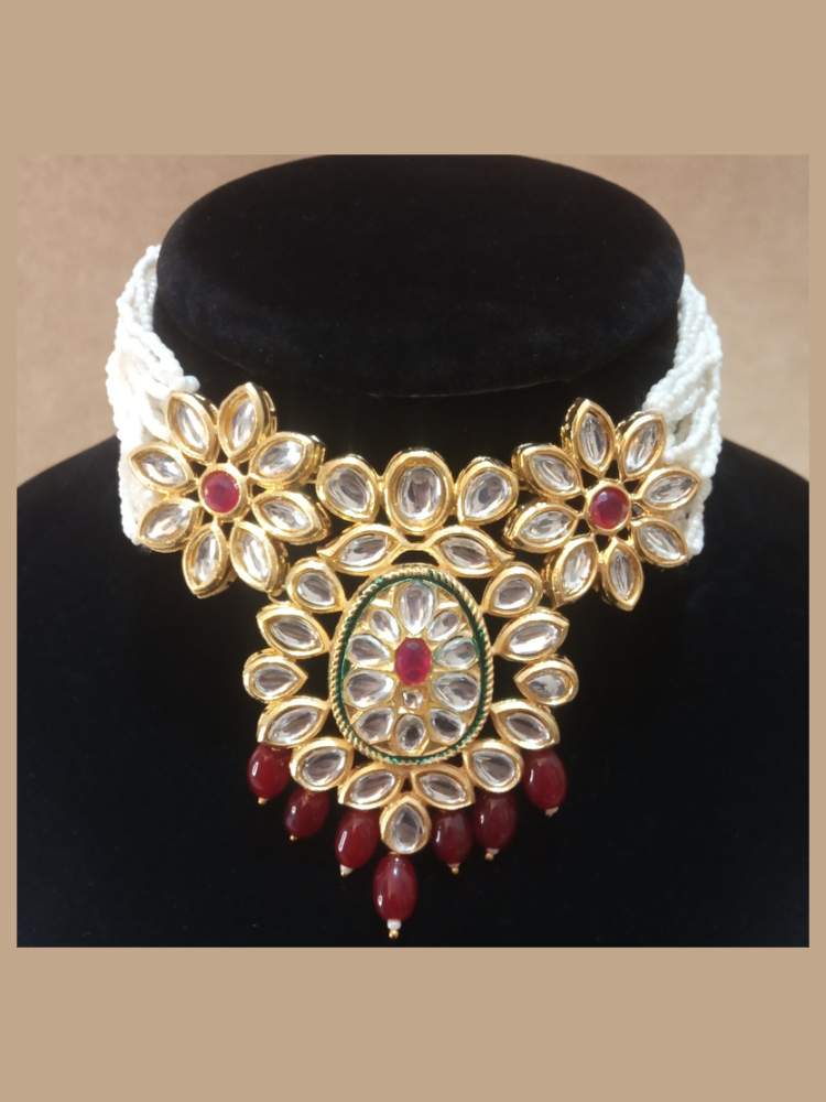KHYAATI RED JEWELLERY SET