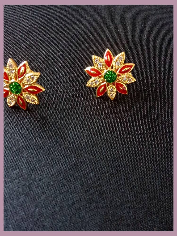 JASMINE FLORAL STUDS