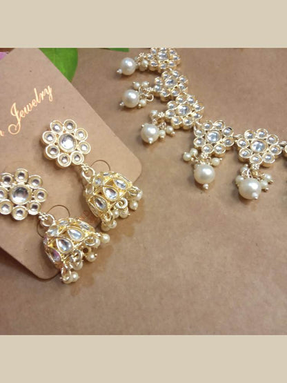 DARSHANAA IVORY JEWELLERY SET