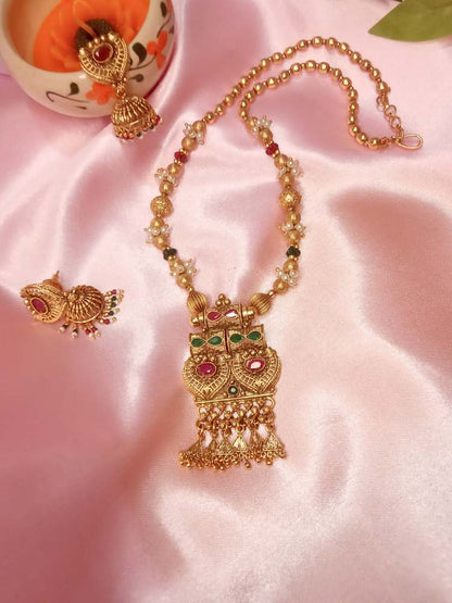 PRIYA GOLDEN JEWELLERY SET