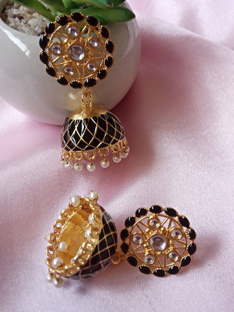 KAVITA BLACK JHUMKAS