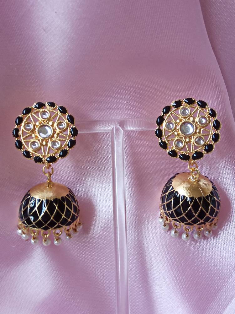 KAVITA BLACK JHUMKAS