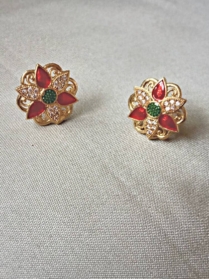 SUMOHA FLORAL STUDS
